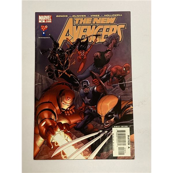The New Avengers 16 Vintage Comic Book