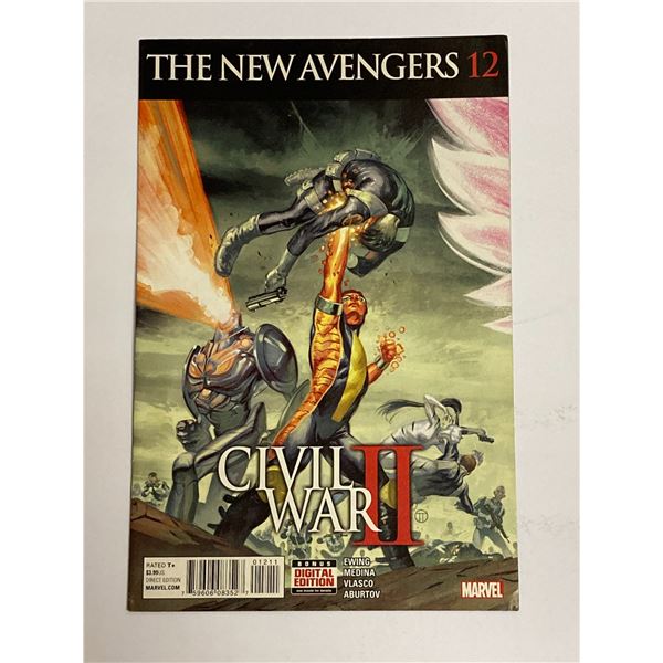 The New Avengers 12 Vintage Comic Book