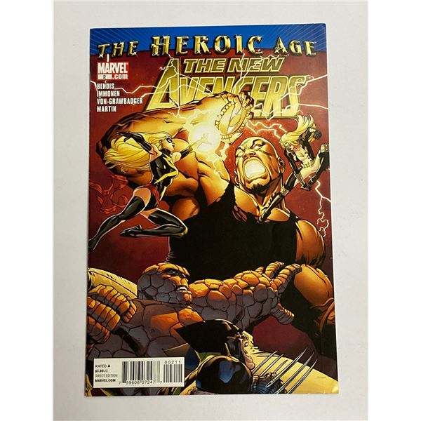 The New Avengers 2 Vintage Comic Book