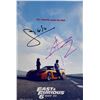 Image 1 : Autograph Signed Fast and Furious Photo