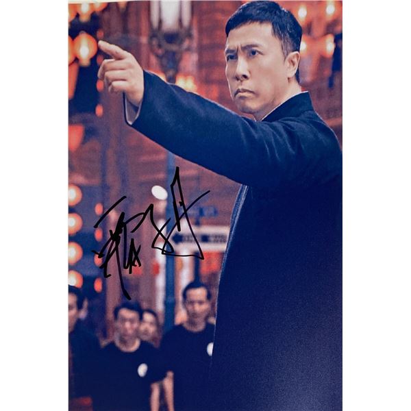 Autograph Signed Ip Man Photo