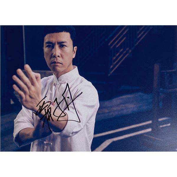 Autograph Signed Ip Man Photo
