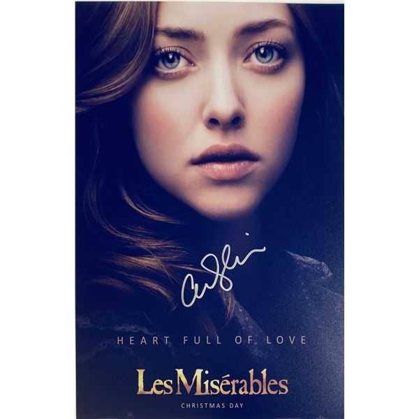 Autograph Signed Les Miserables Photo
