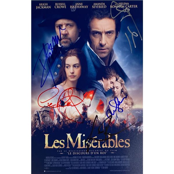 Autograph Signed Les Miserables Photo