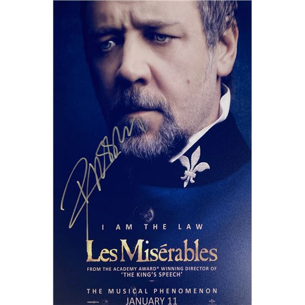 Autograph Signed Les Miserables Photo