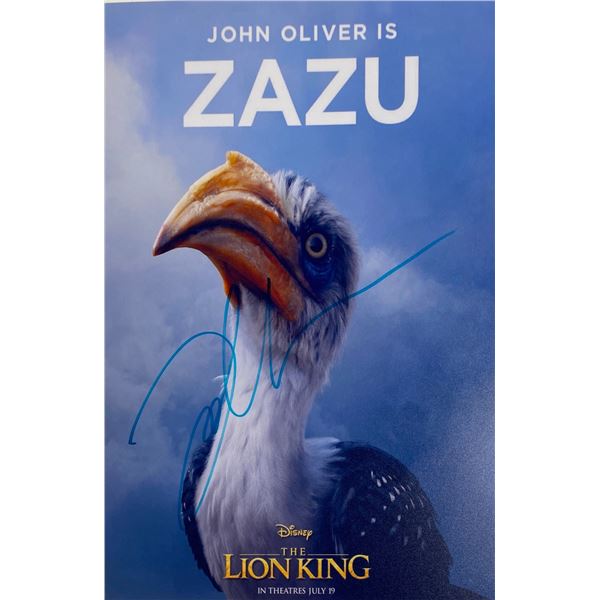 Autograph Signed Lion King Photo