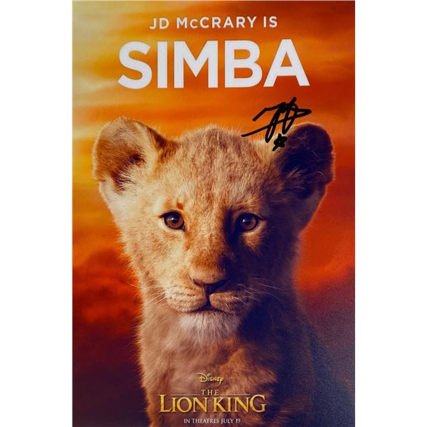 Autograph Signed Lion King Photo