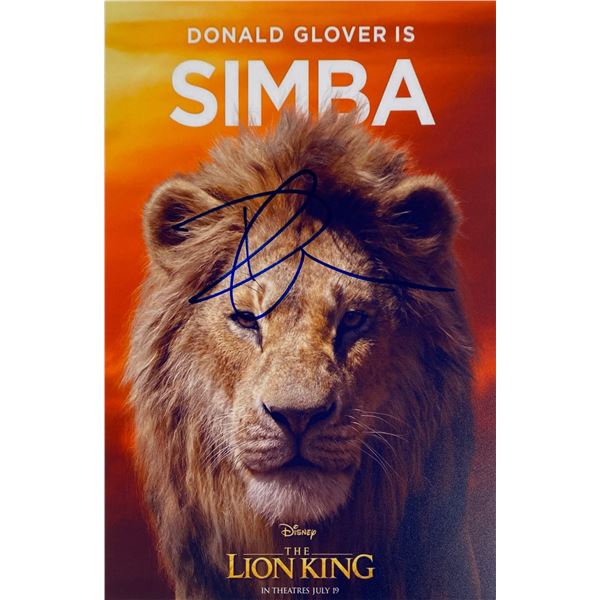 Autograph Signed Lion King Photo