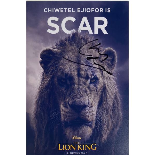 Autograph Signed Lion King Photo