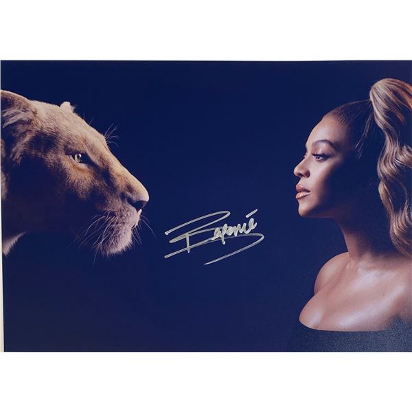 Autograph Signed Lion King Photo