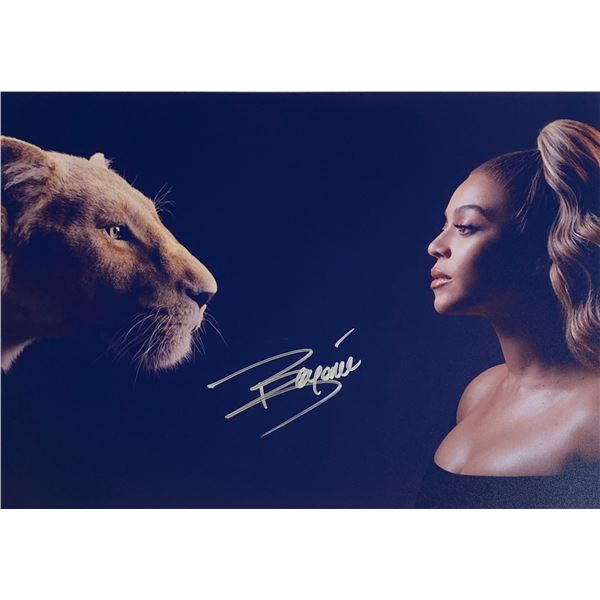 Autograph Signed Lion King Photo