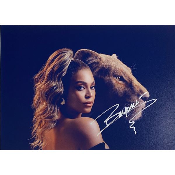 Autograph Signed Lion King Photo