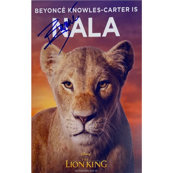Autograph Signed Lion King Photo