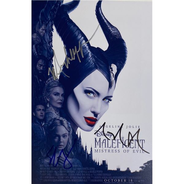 Autograph Signed Maleficent Mistress of Evil Photo