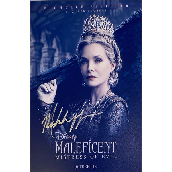 Autograph Signed Maleficent Mistress of Evil Photo