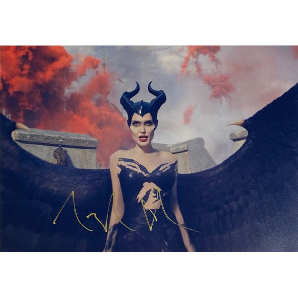 Autograph Signed Maleficent Mistress of Evil Photo