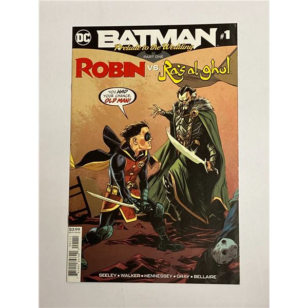 DC Batman Part 1 1 Wedding Comic Book