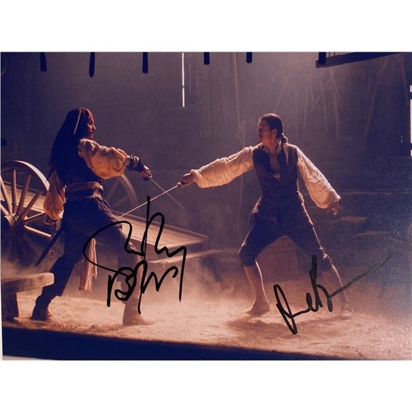 Autograph Signed Pirates of the Caribbean Photo