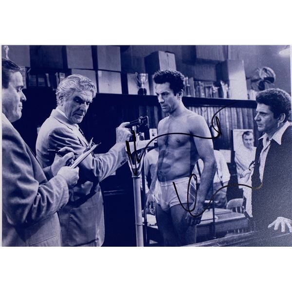 Autograph Signed Raging Bull Photo