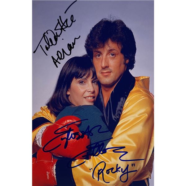 Autograph Signed Rocky Photo