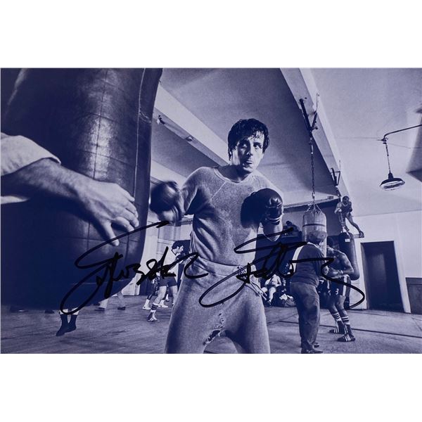 Autograph Signed Rocky Photo