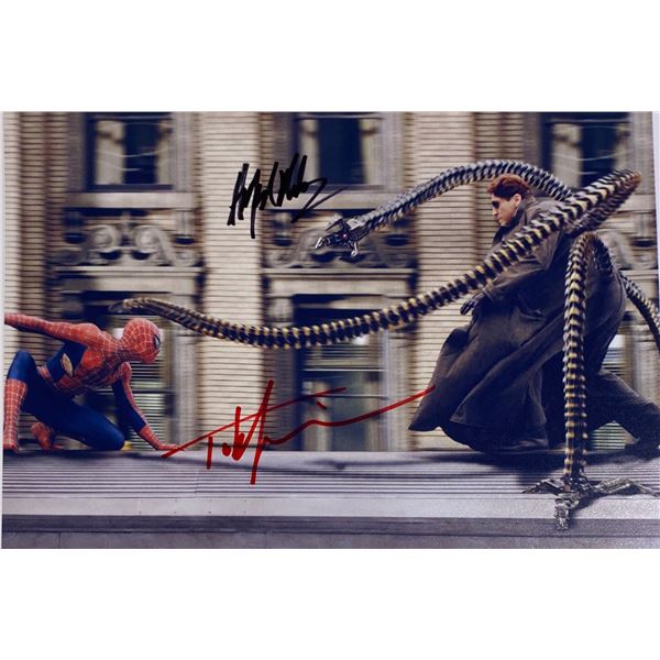 Autograph Signed Spiderman Photo