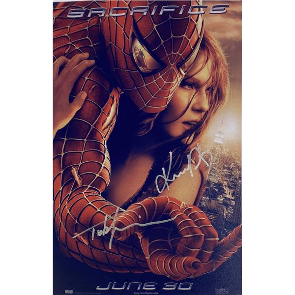 Autograph Signed Spiderman Photo