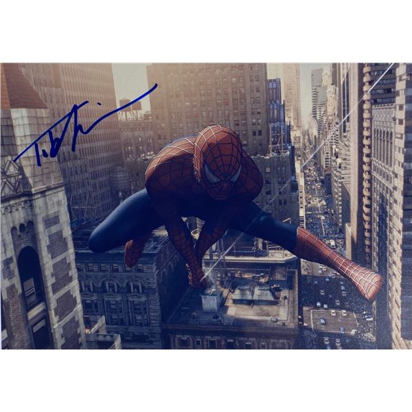 Autograph Signed Spiderman Photo