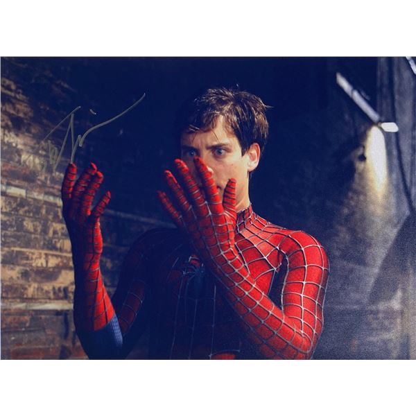 Autograph Signed Spiderman Photo