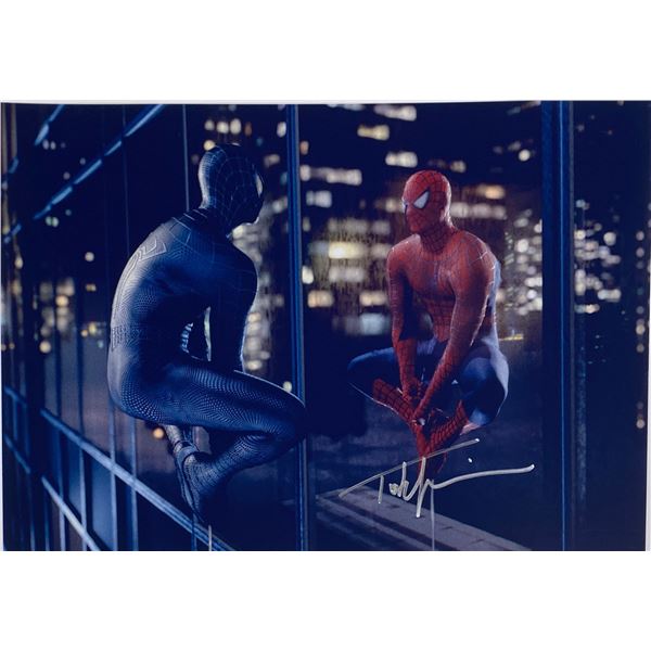 Autograph Signed Spiderman Photo