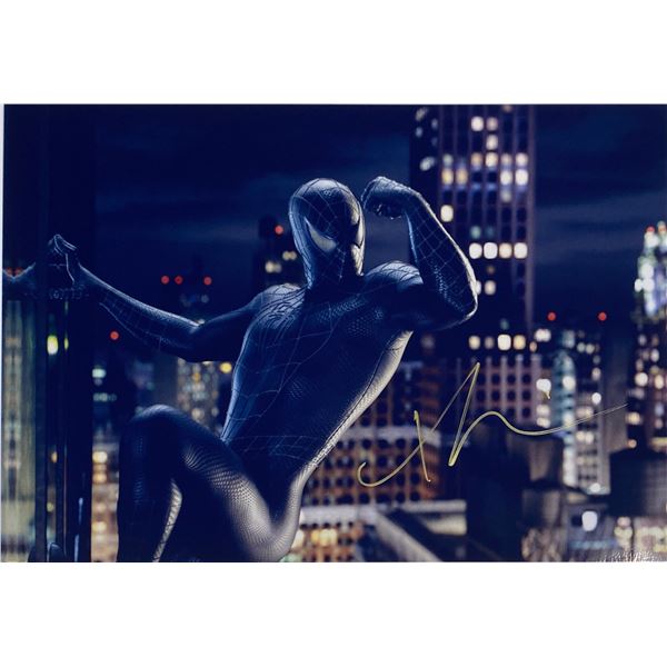 Autograph Signed Spiderman Photo