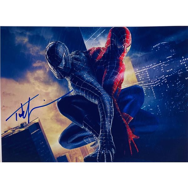 Autograph Signed Spiderman Photo