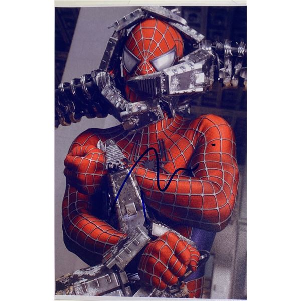 Autograph Signed Spiderman Photo