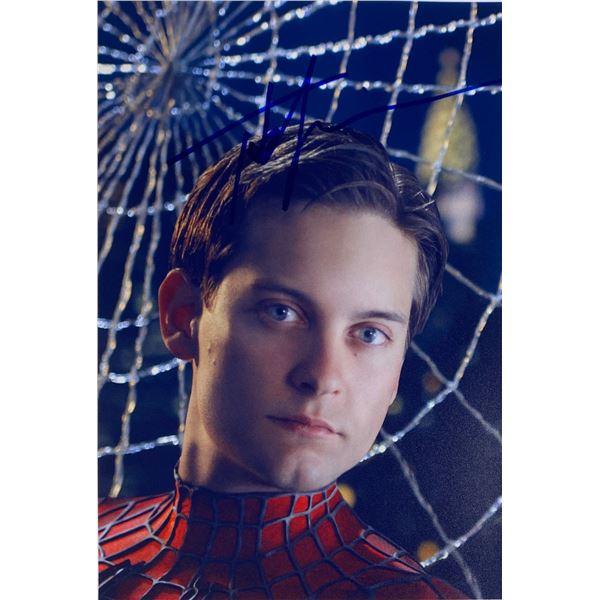 Autograph Signed Spiderman Photo