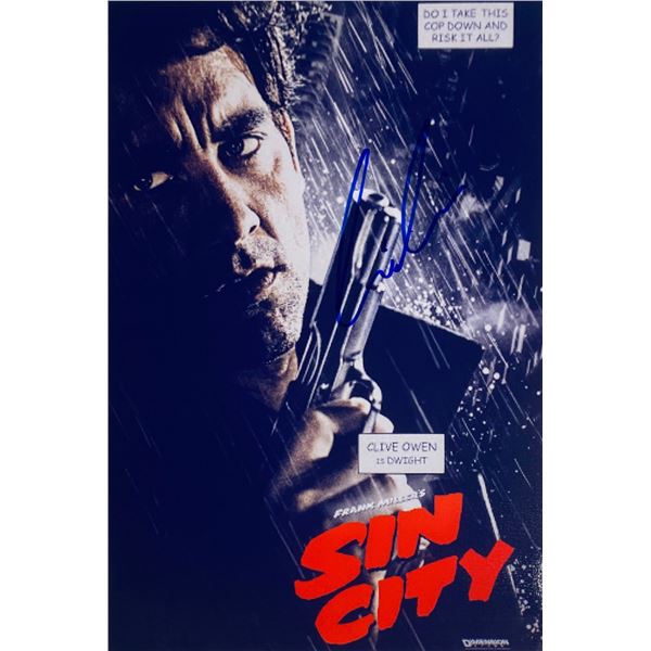 Autograph Signed Sin City Photo