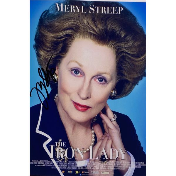 Autograph Signed Iron Lady Photo