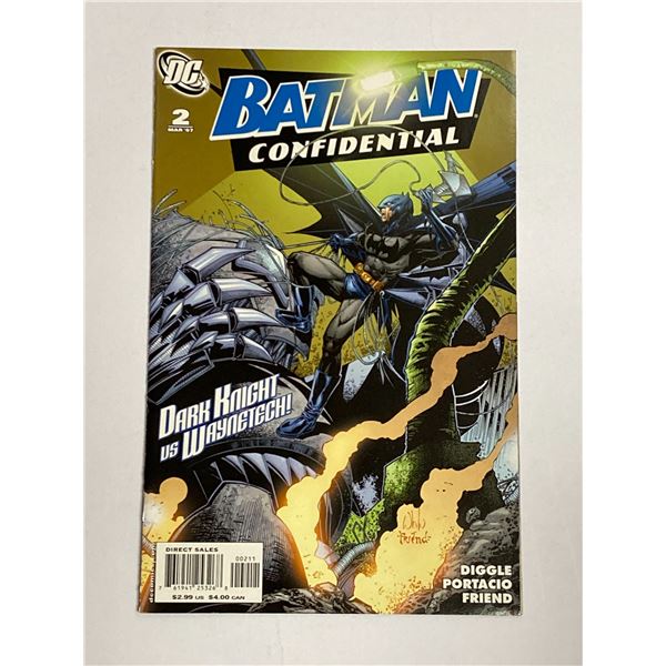 DC Batman 2 Confidential Comic Book
