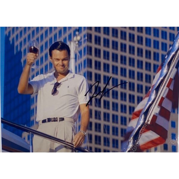 Autograph Signed Wolf of Wall Street Photo