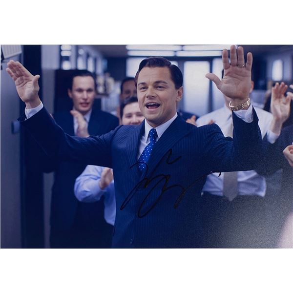Autograph Signed Wolf of Wall Street Photo