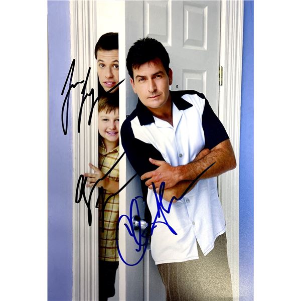Autograph Signed Two and a Half Men Photo
