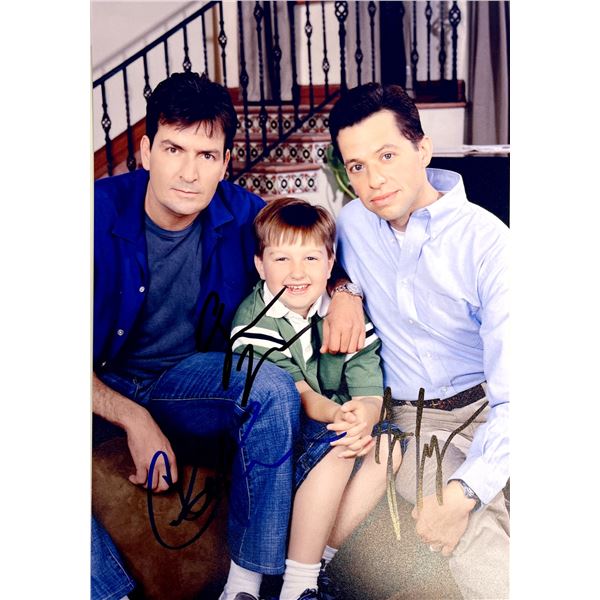 Autograph Signed Two and a Half Men Photo