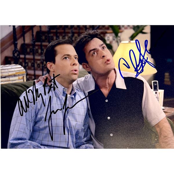 Autograph Signed Two and a Half Men Photo
