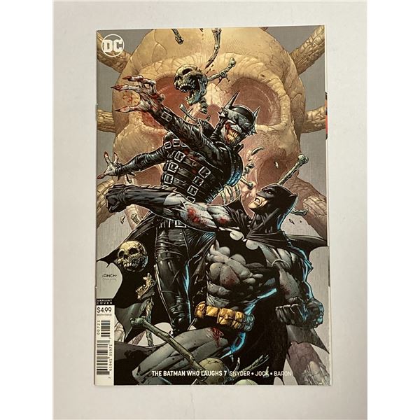 DC Batman Who Laughs Comic Book