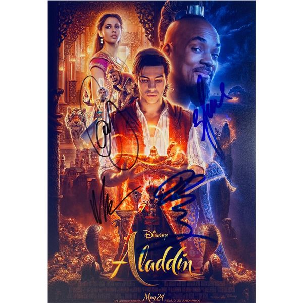 Autograph Signed Aladdin Photo