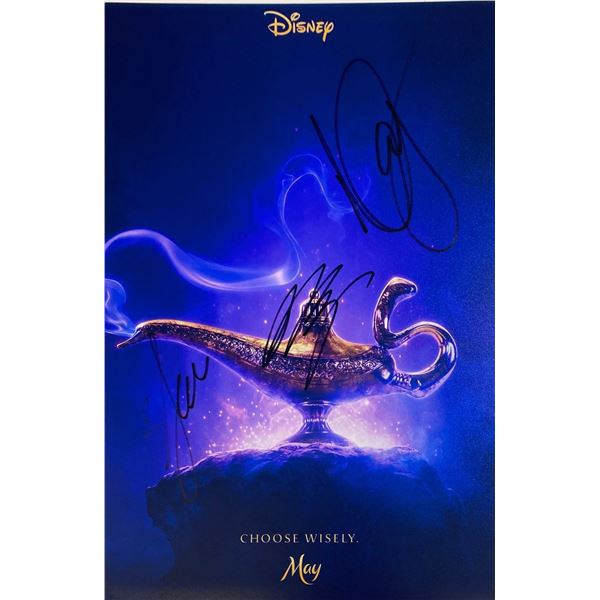 Autograph Signed Aladdin Photo