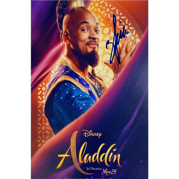 Autograph Signed Aladdin Photo