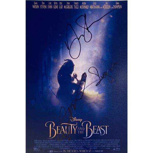 Autograph Signed Beauty and the Beast Photo