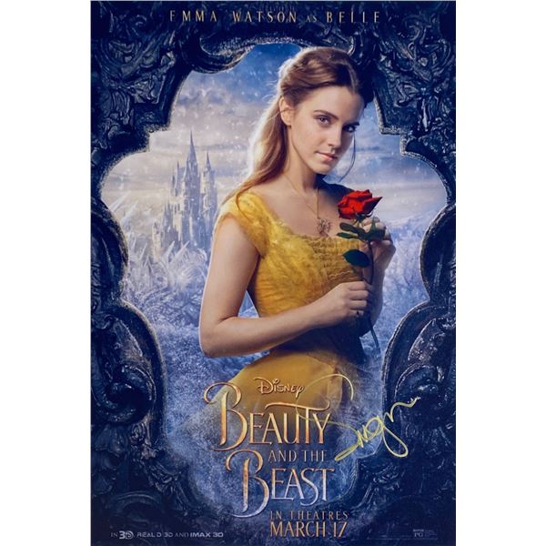 Autograph Signed Beauty and the Beast Photo