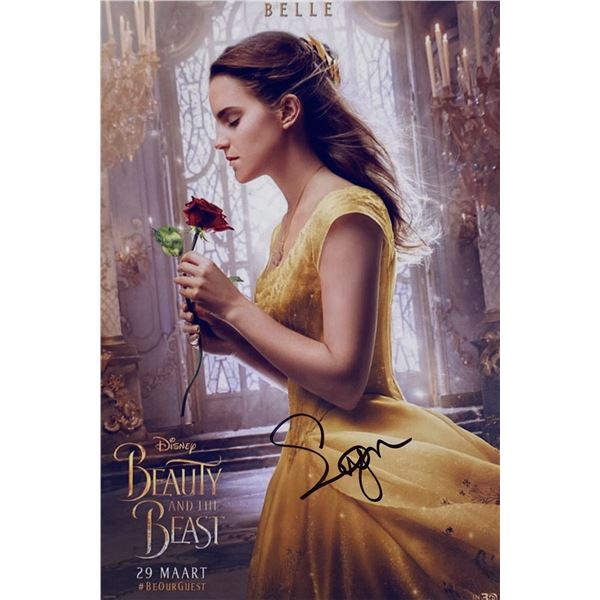 Autograph Signed Beauty and the Beast Photo