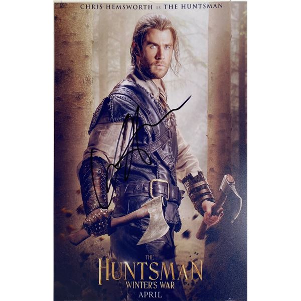 Autograph Signed Huntsman Winters War Photo